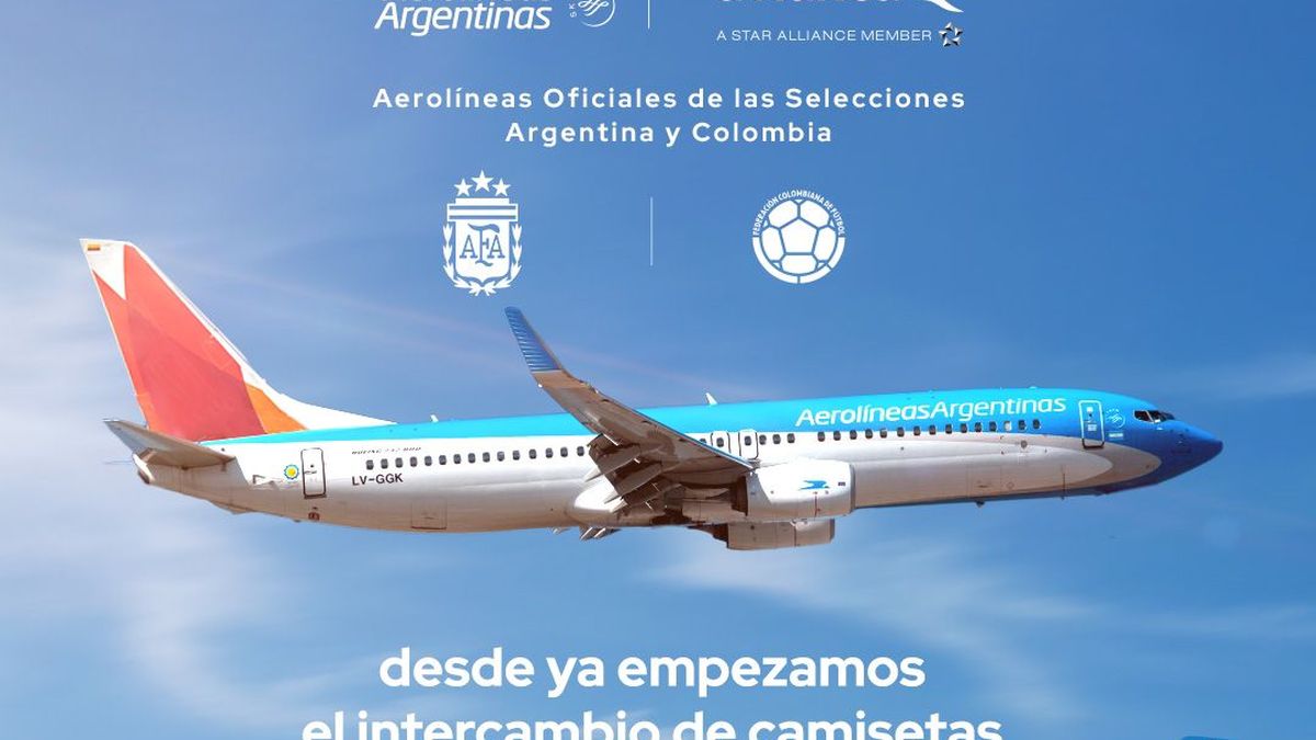 Fair Play at high altitude: Aerolíneas Argentinas and Avianca make a symbolic exchange of shirts