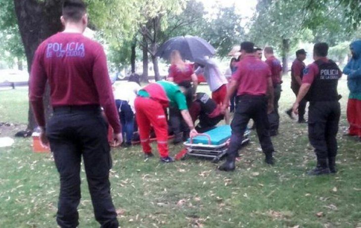 Cayó un rayo en Lugano: hay un muerto y un herido grave