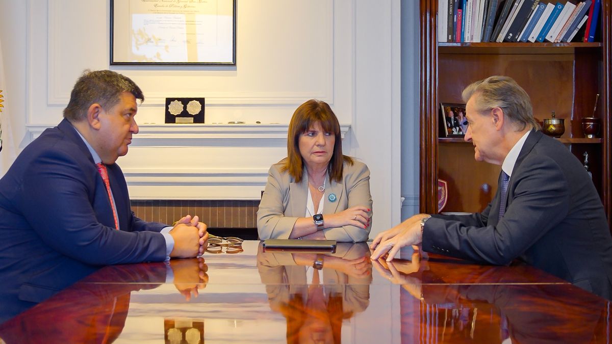 Gabriel Gurméndez met with Patricia Bullrich with security as a central issue