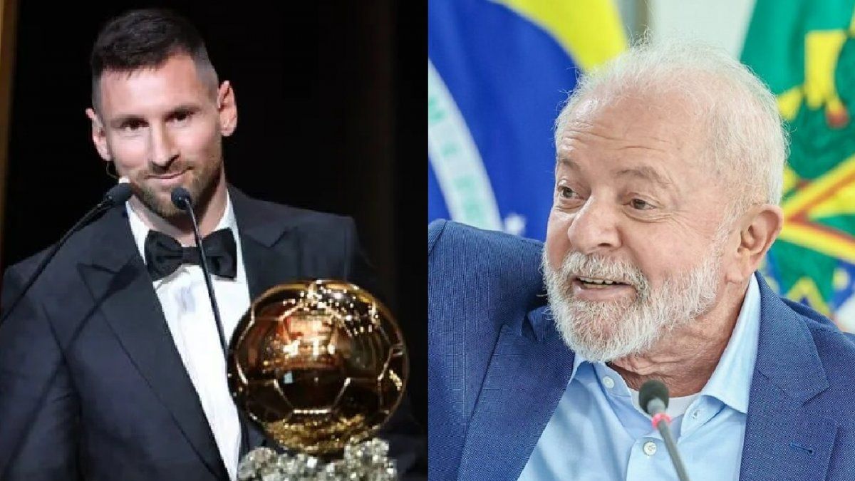 Concerned about the lack of idols in his country, Lula set Messi as an example for Brazilians