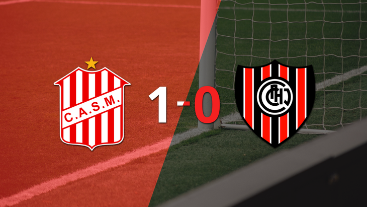 Con un solo gol agónico, San Martín (T) derrotó a Chacarita en el estadio la Ciudadela