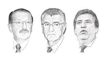 Eduardo Fellner, José Luis Gioja, Sergio Urribarri