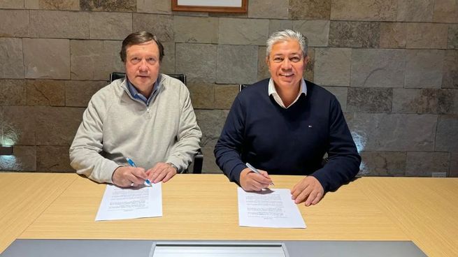 Alberto Weretilneck y Rolando Figueroa.