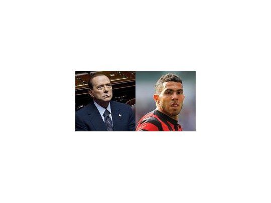 Berlusconi aseguró que Tevez debe elegir entre el prestigio del Milan y los millones del PSG.