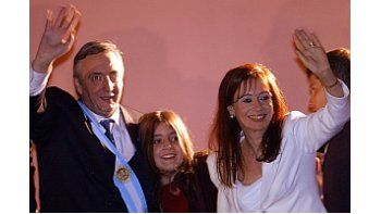 ámbito.com | La asunción de Néstor Kirchner, el 25 de mayo de 2003.