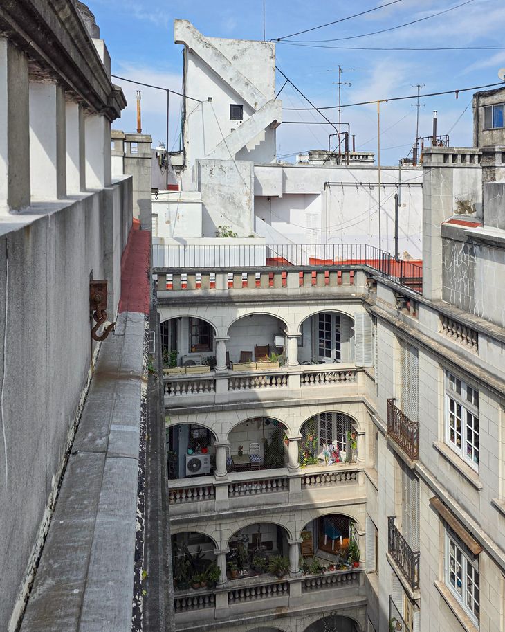Interior de la construcción icónica ubicada en el sur porteño (Foto Gentileza: @pablofe70, IG)