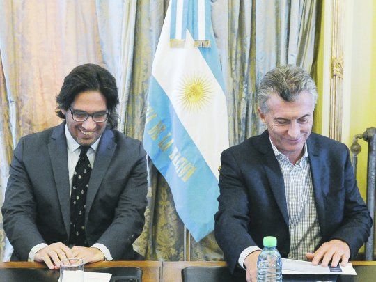 Mauricio Macri y Germán Garavano. El acuerdo con la Justicia por Ganancias incluye gravar algunos ítems de los salarios de quienes ingresaron al Poder Judicial después de 2017. La clave: evitar el 35 %.