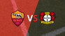 Roma and Bayer Leverkusen meet in the first leg of the semi-final Roma and Bayer Leverkusen meet in the first leg of the semi-final
