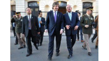 El vicepresidente Amado Boudou junto al gobernador jujeño Eduardo Fellner.