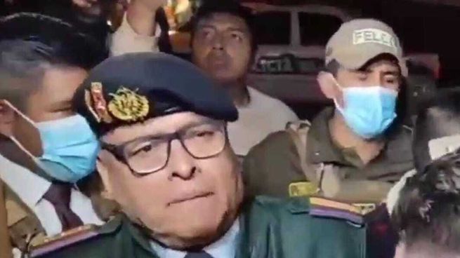 Zúñiga apuntó contra Arce por los blindados, tras ser detenido.