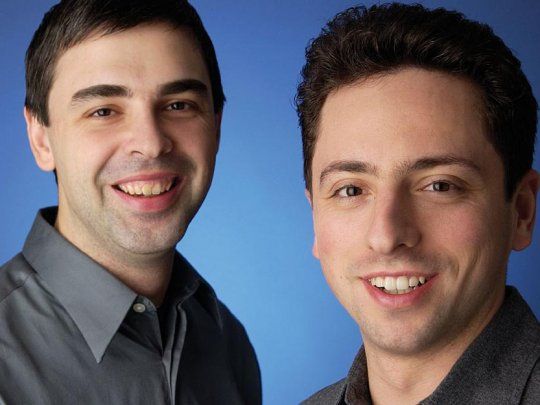 Larry Page junto a Sergey Brin son los fundadores de Google.