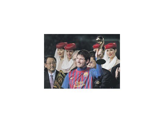 Lionel Messi competirá en la terna de fútbol exterior junto a Sergio Agüero y Gonzalo Higuaín.