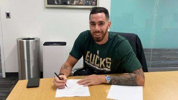 oficial: luca vildoza firmo contrato con los campeones de la nba