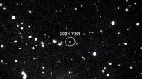El asteroide 2024 YR4, en una imagen del 27 de enero.