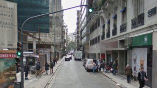 El fenómeno se dio en la intersección de avenida Córdoba y Esmeralda.
