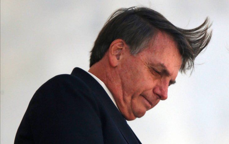 El presidente Jair Bolsonaro, en el centro de la polémica en Brasil.