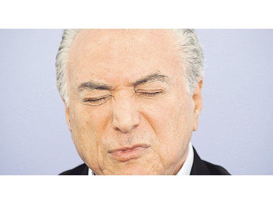 Futuro incierto. Michel Temer se autoproclamó el abanderado de la estabilidad en Brasil, pero los expertos ponen en duda su continuidad en el Gobierno.