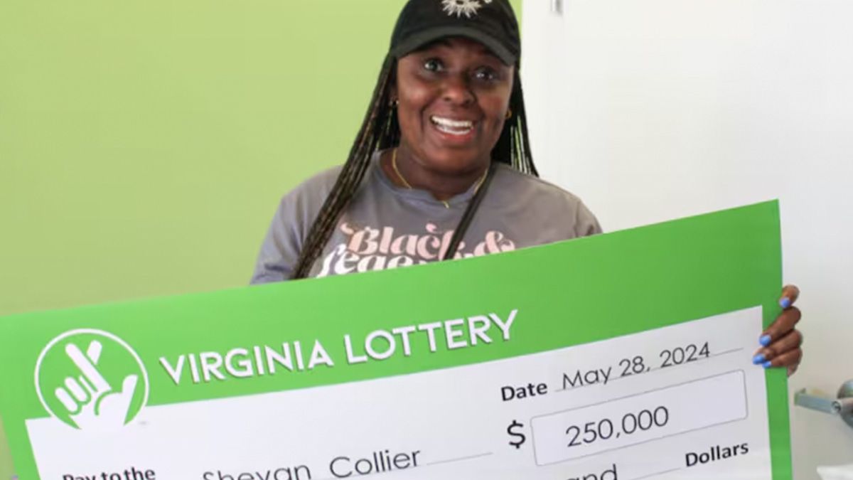 The unusual combination of numbers that a woman made when playing the lottery and winning a millionaire figure