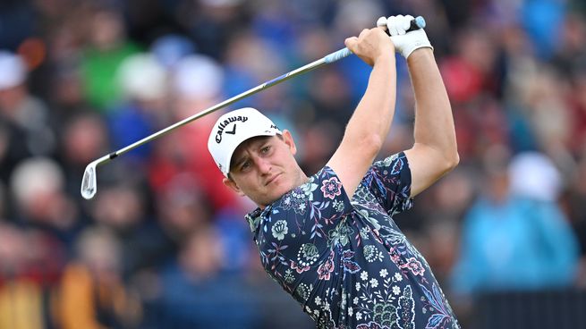 Grillo tendrá un exigente domingo para remontar su participación en el Abierto Británico de Golf.