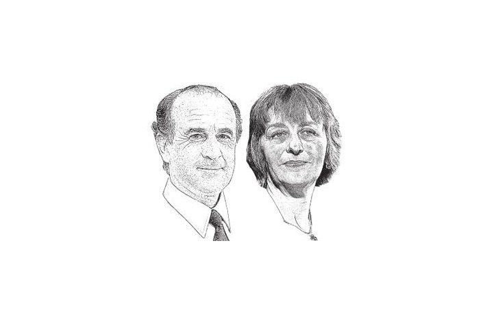 Oscar Parrilli y Alejandra Gils Carbó
