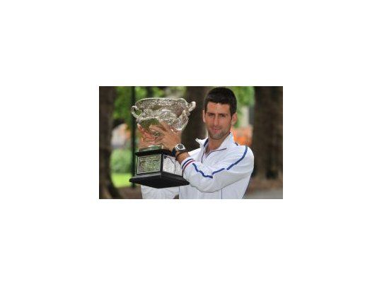 Orgullo. Novak Djokovic fue condecorado por el presidente de Serbia con la distinción más importante de ese país.