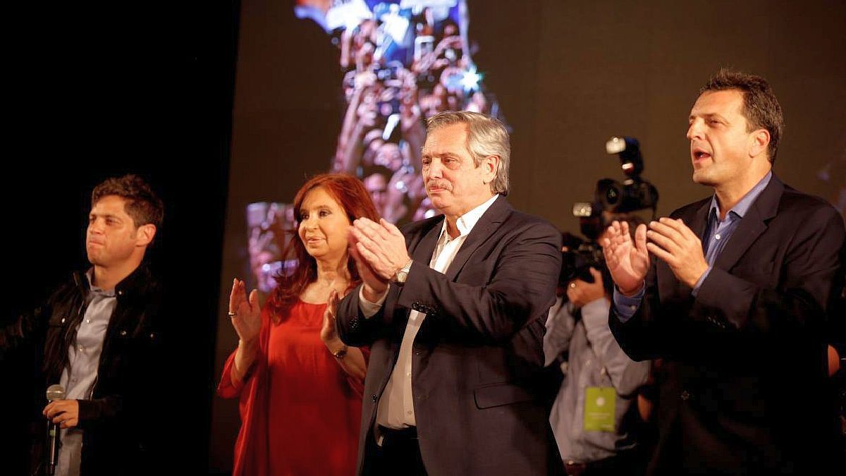 Con un acto, Alberto, Cristina y Massa presentan los candidatos del FdT Con un acto, Alberto, Cristina y Massa presentan los candidatos del FdT