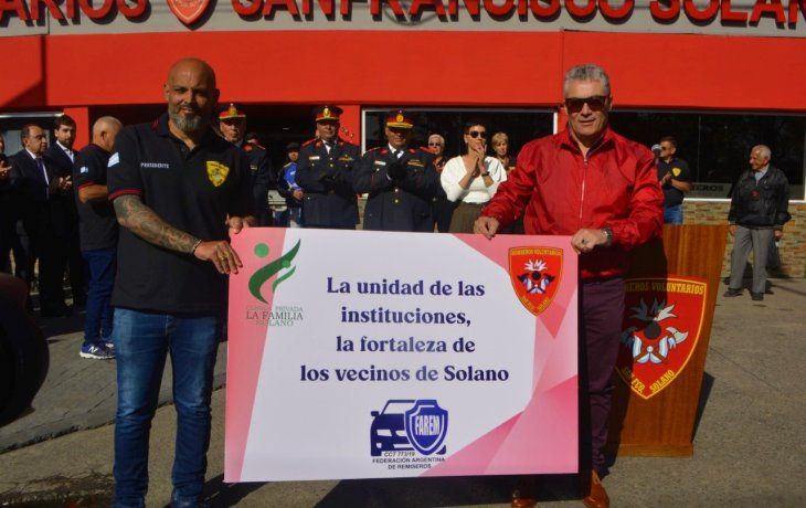 Los bomberos voluntarios de Solano accederán a atención médica prioritaria.