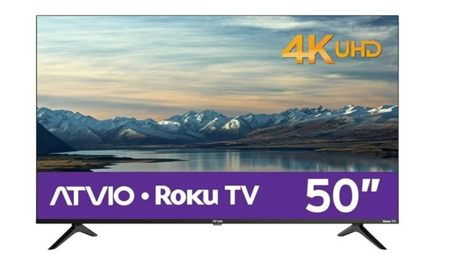 La pantalla en oferta en Bodega Aurrerá.