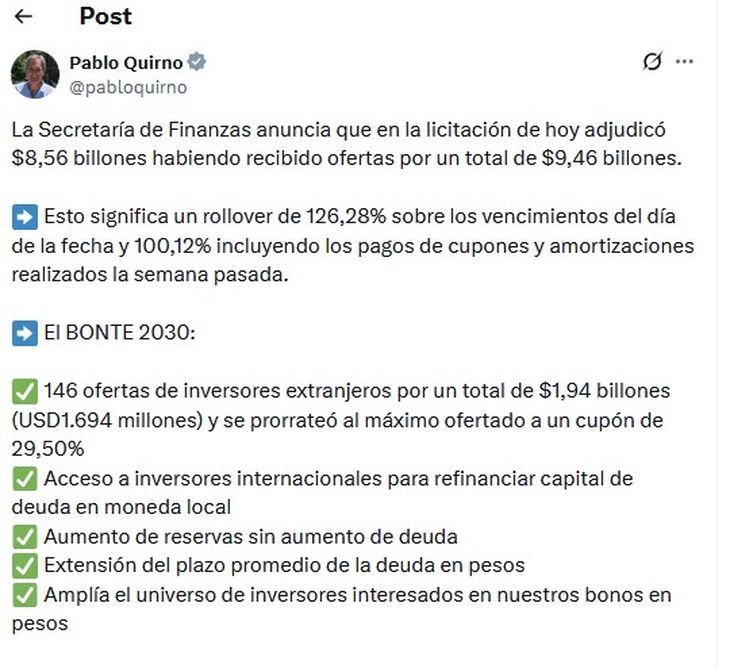 En mayo d este año el gobierno realizó la primer colocación soberana en siete años. Estuvo lejos de ser un éxito y no ha podido ser repetida. En mayo d este año el gobierno realizó la primer colocación soberana en siete años. Estuvo lejos de ser un éxito y no ha podido ser repetida.