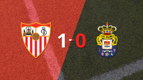 sevilla le gano 1-0 como local a ud las palmas