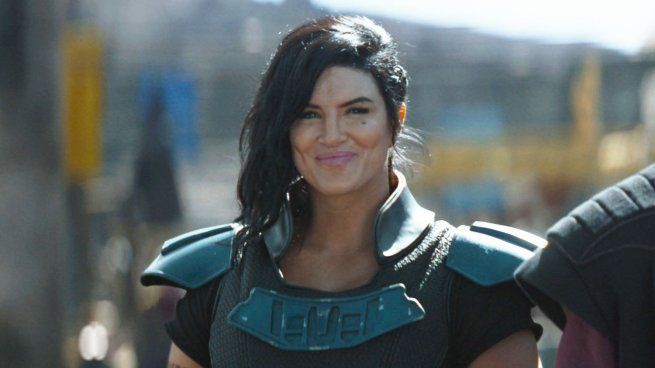 Gina Carano interpretó a Cara Dune en la serie The Mandalorian.