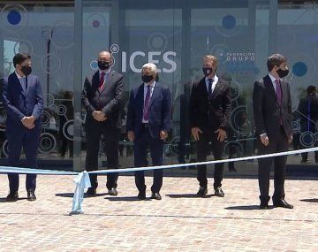 Sancor Seguros inauguró el nuevo edificio del ICES en Sunchales, Santa Fe, durante el acto por su 75° aniversario. 