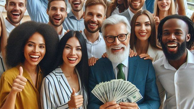 Estados Unidos representó casi el 40% de los millonarios mundiales en 2024.