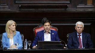 Axel Kicillof, en la apertura de sesiones ordinarias.