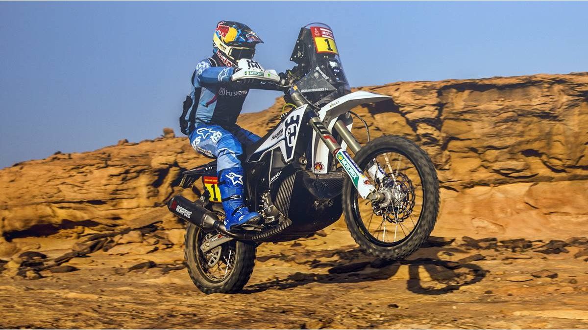 Luciano Benavides won stage 9 of motorcycles and maintains his enthusiasm in the Dakar Rally