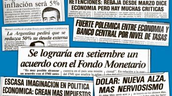 argentina estancada: nada mas viejo que el diario de ayer ni mas actual que el de hace 30 anos