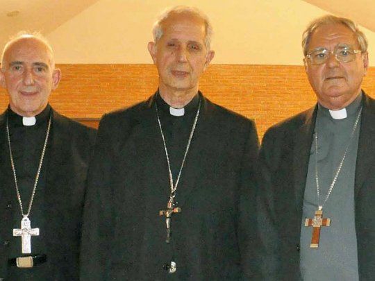 Carlos Malfa, Mario Poli y Oscar Ojea.