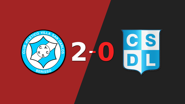 Sólido triunfo de Villa San Carlos por 2-0 frente a Liniers