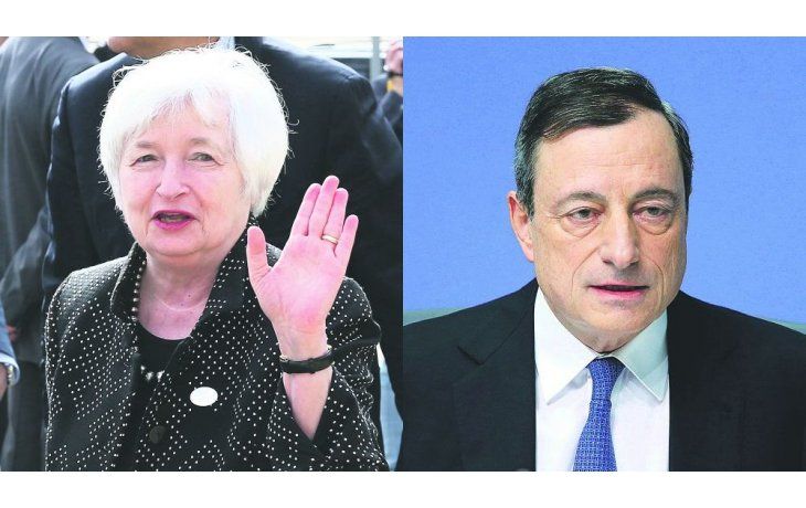 ámbito.com | Janet Yellen y Mario Draghi