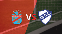 arranca el segundo tiempo sin goles entre arsenal y quilmes