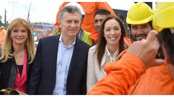 Macri visitó La Matanza junto a la gobernadora Vidal y la intendente Magario.