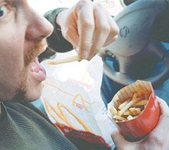 Morgan Spurlock devoured junk food for a month, in a documentary whose investigative rigor is similar to that of the 