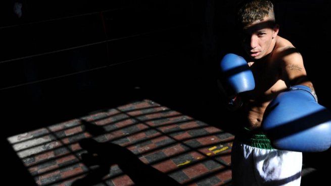 Sergio Estrela, el boxeador detenido.