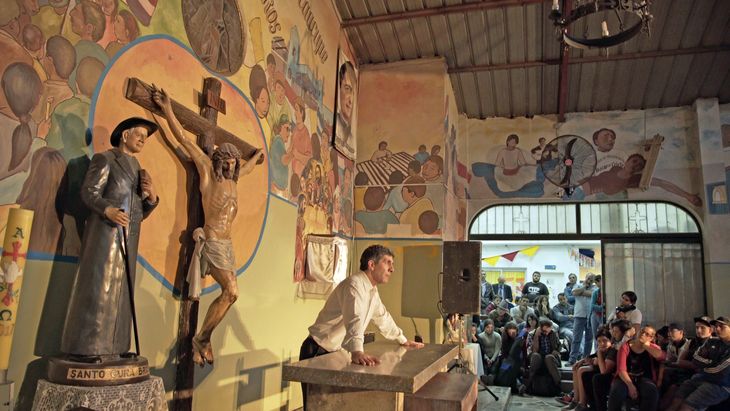 Father Carlos revives in an award-winning work, 50 years after his murder