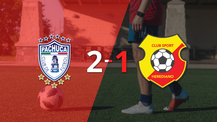 Pachuca clasificó al vencer a su rival Herediano