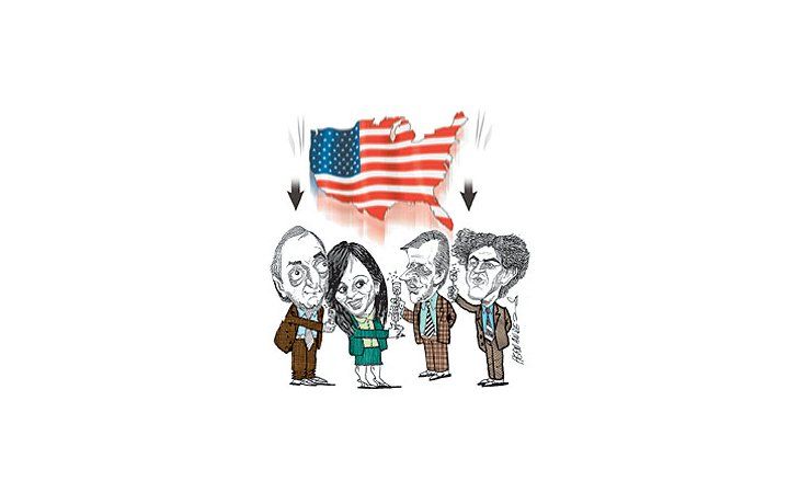 ámbito.com | Néstor Kirchner, Cristina de Kirchner, Martín Redradoy Martín Lousteau.