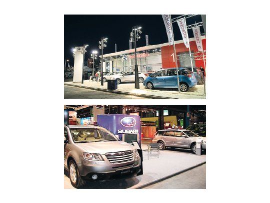 La industria automotriz y el campo. En la 123ª Exposición de Ganadería, Agricultura e Industria Internacional que finaliza el 4 de agosto las principales marcas automotrices utilizan la muestra para promocionar sus productos.