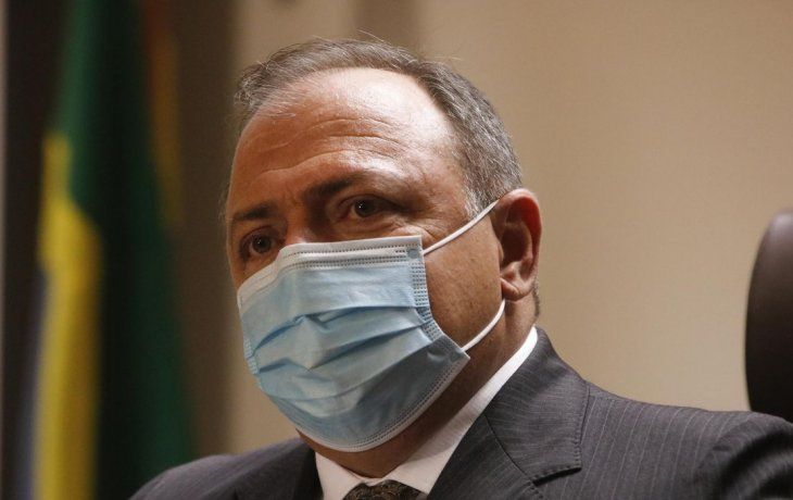 El ministro de Salud de Brasil, Eduardo Pazuello.&nbsp;