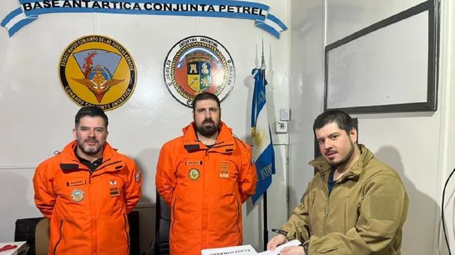 Votación en la Antártida.&nbsp;