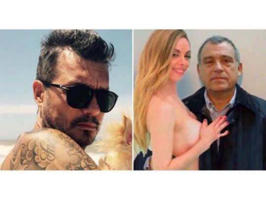 Marcelo Tinelli, Gisela Bernal y Jaime Stiuso